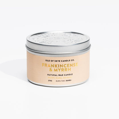 Mood Company - Geurkaars Wierook Blikje - 30 uur - Sojawas - Isle of Skye Candle - 5060346380735