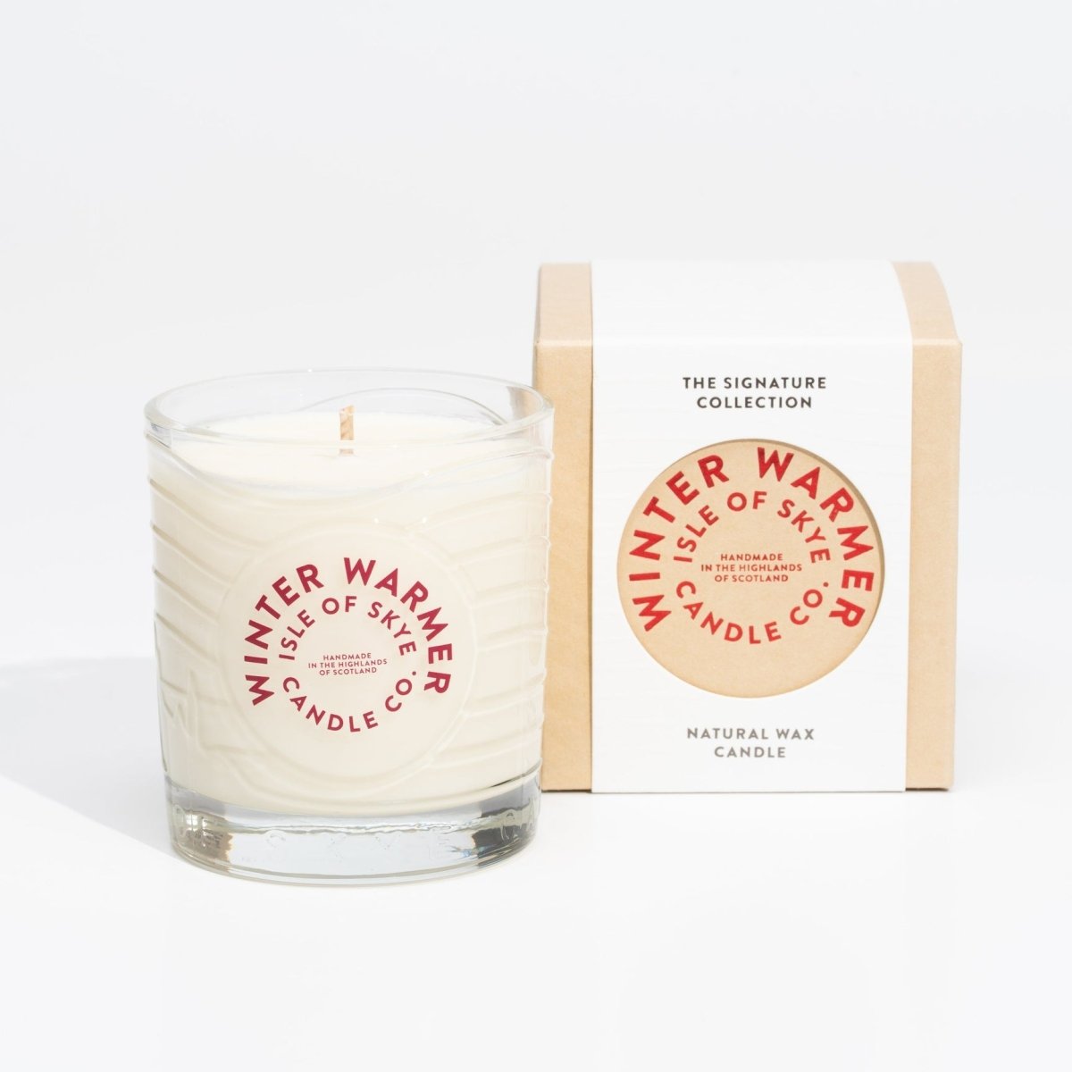 Mood Company - Geurkaars Winter Warmer - in exclusieve Island Tumbler (35 uur) - Isle of Skye Candle - 506034346380377