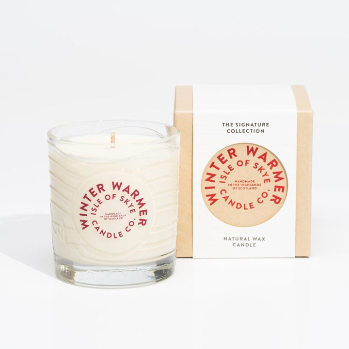 Mood Company - Geurkaars Winter Warmer - in exclusieve Island Tumbler (35 uur) - Isle of Skye Candle - 506034346380377