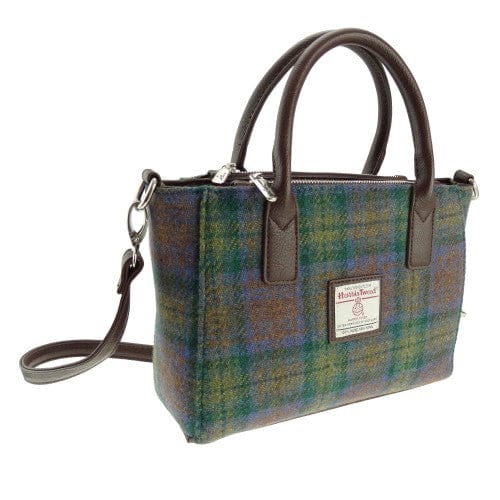 MoodCompanyNL - Handtas Brora Tartan Skye - Ritssluiting - Draagband - Harris Tweed - Glen Appin of Scotland - 5060631372506