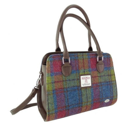 MoodCompanyNL - Handtas Findhorn Multi Colour - Stevig - Draagband - Harris Tweed - Glen Appin of Scotland - 5060631376337
