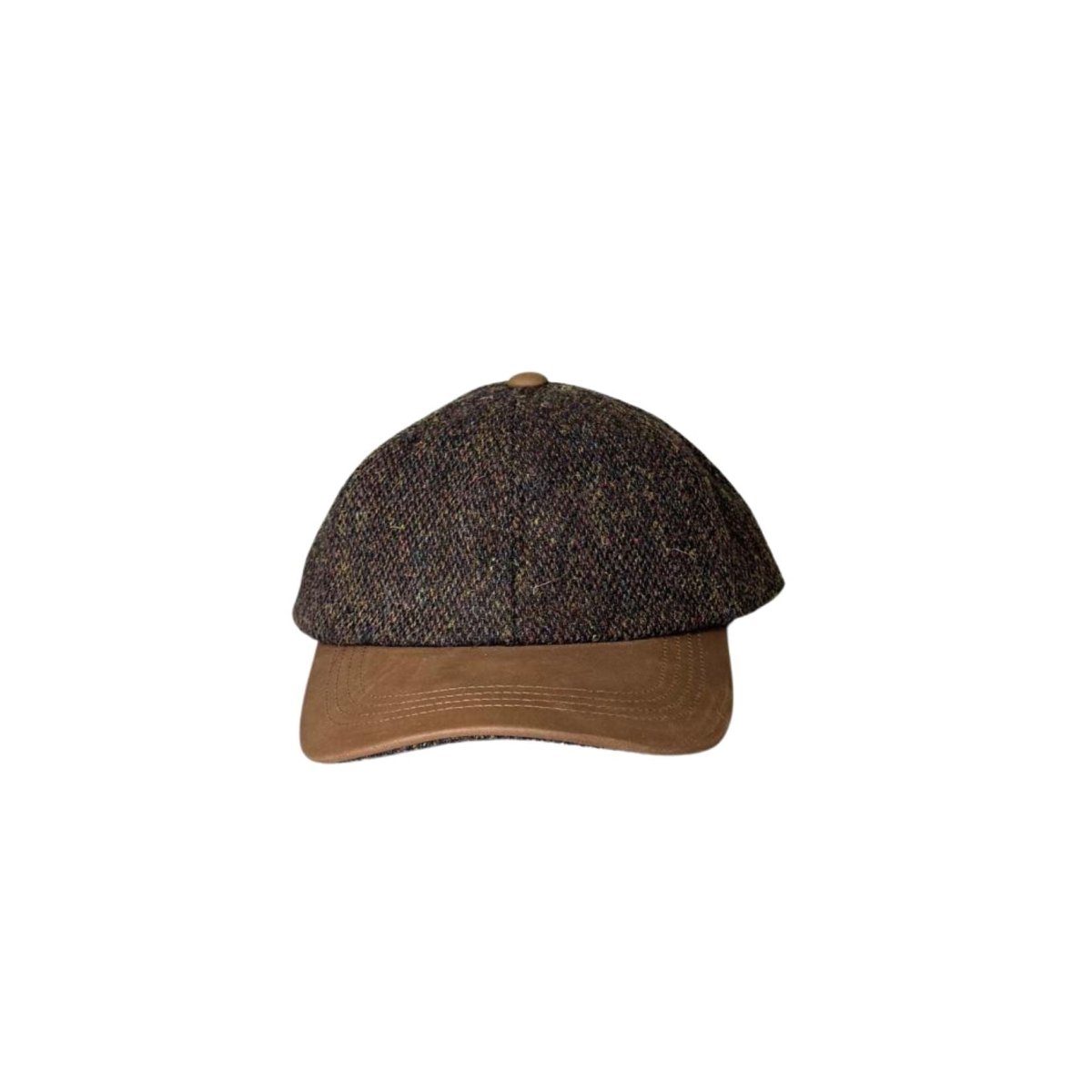 Mood Company - Harris Tweed Baseball Cap – Suède Klep – Verstelbaar – Tweedmill UK - 6151219983920