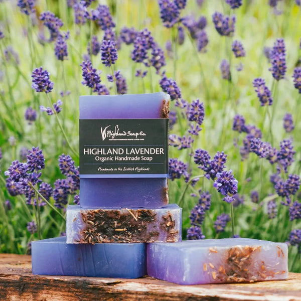 Highland Lavender – Rust & Balans - Biologische Glycerine Zeep 150g by MoodCompanyNL