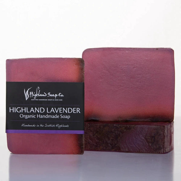 Highland Lavender – Rust & Balans - Biologische Glycerine Zeep 150g by MoodCompanyNL