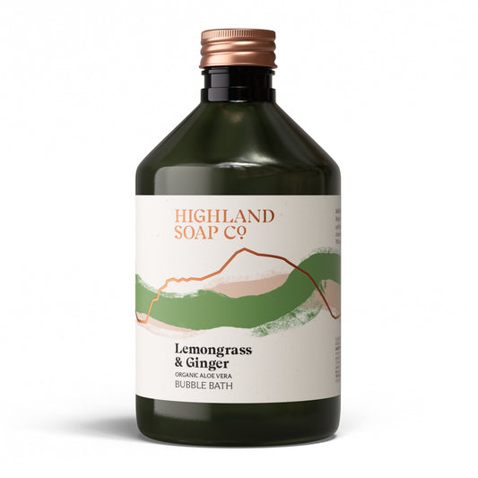 Lemongrass & Ginger Badschuim 500ml - nieuwe verpakking