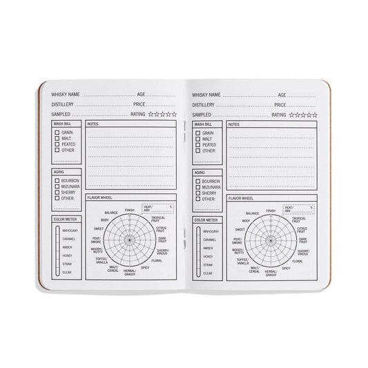 MoodCompanyNL - Japanse Whisky Registratieboekje - Whiskydagboek - 33 Books USA - 689466923247