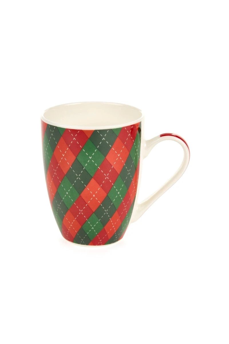 Kerstmok in cadeau verpakking - 350 ml - 10,5 cm hoog - Nuvole di Stoffa by MoodCompanyNL
