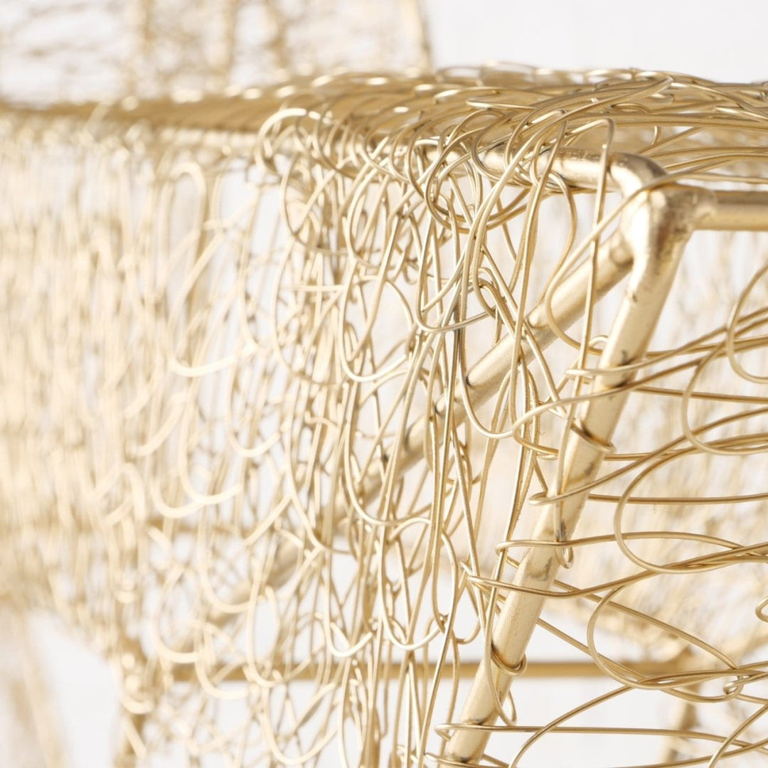 MoodCompanyNL - Kerstster goud - metaal - 89 cm hoog - 4066076441785