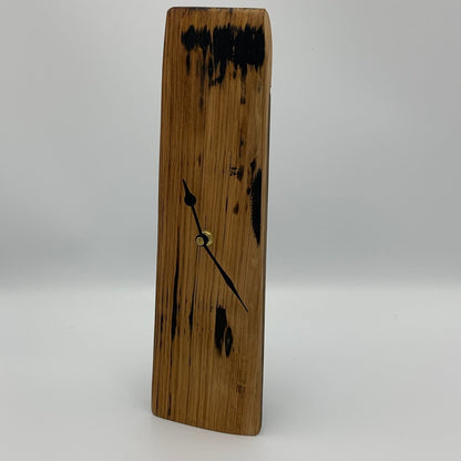 MoodCompanyNL - Klok large van oude whiskyvaten - circa 37 cm hoog - Handgemaakt - Darach Scotland - 6091023174186