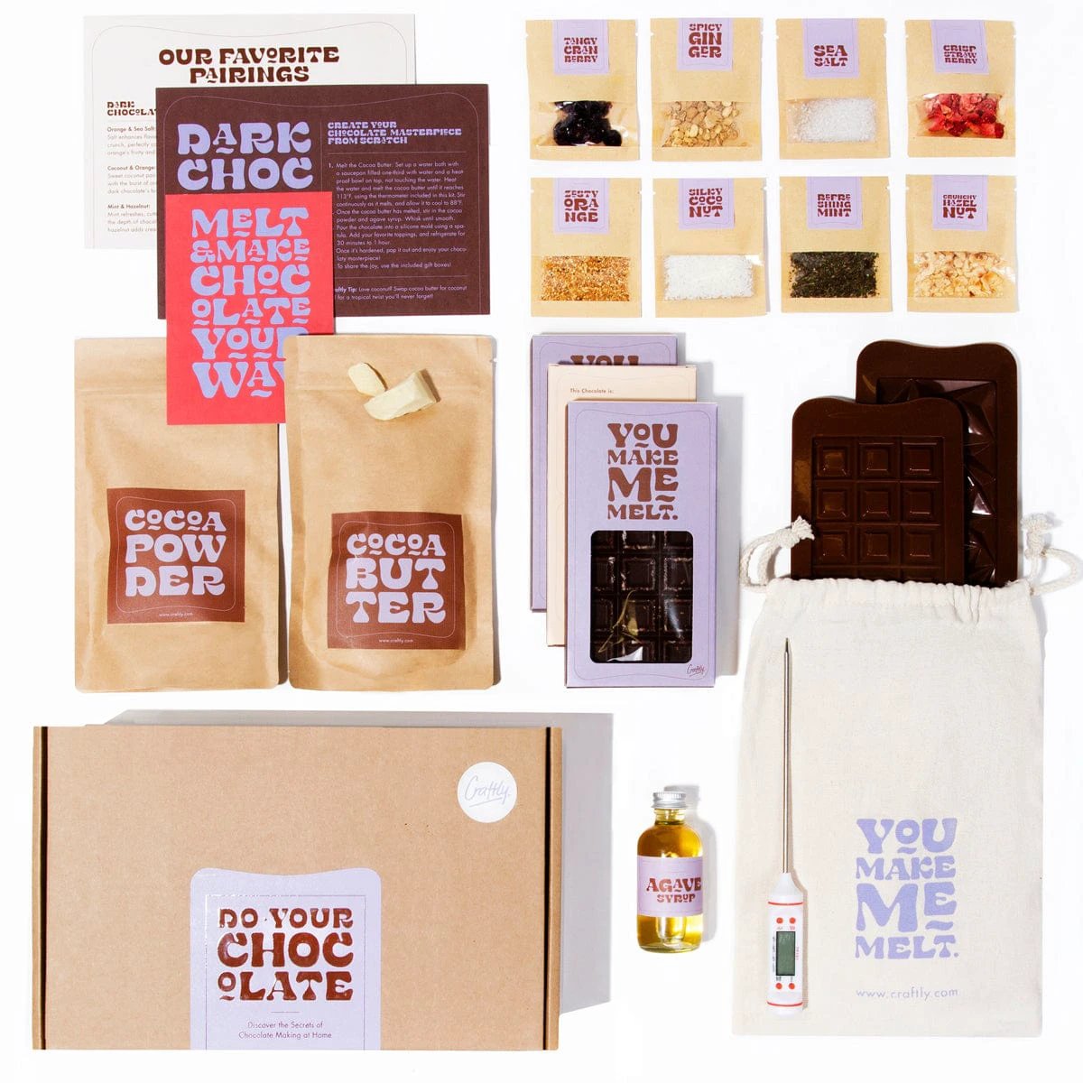 Maak je eigen Chocolade - Cadeautip - Craftly by MoodCompanyNL