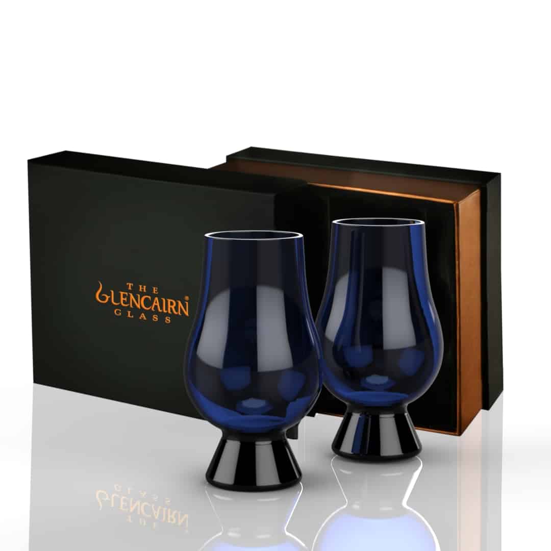 Mood_Company Glencairn Geschenkset 2x Whiskyglas Blauw