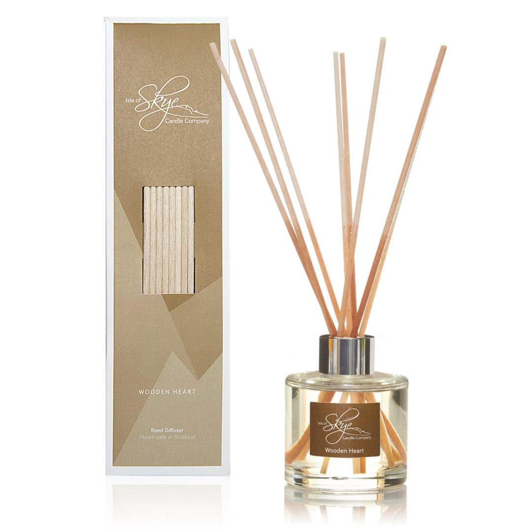 Mood_Company Isle of Skye Candle Wooden Heart Reed Diffuser
