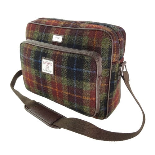 Mood_Company Messengerbag Bowmont Bruin (rust check) - 28x40x16 - Harris Tweed - Glen Appin of Scotland (kopie)