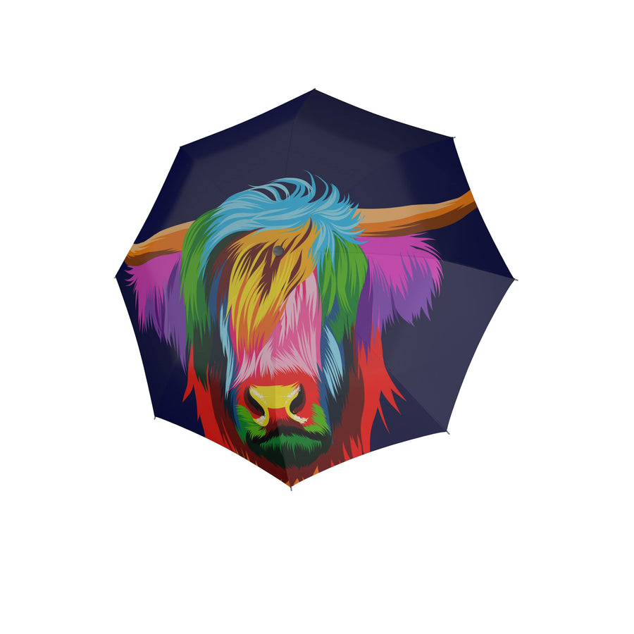 Mood_Company Opvouwbare Paraplu Doppler Modern Art Magic Schotse Hooglander