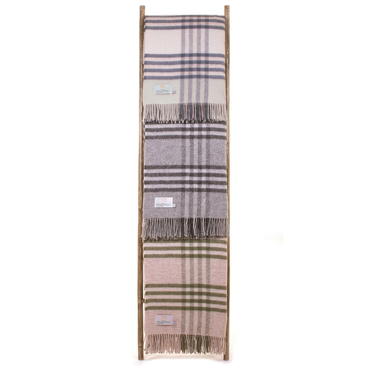 Mood_Company Plaid Extra Groot met Grote Ruit Groen (Hex Check Olive)