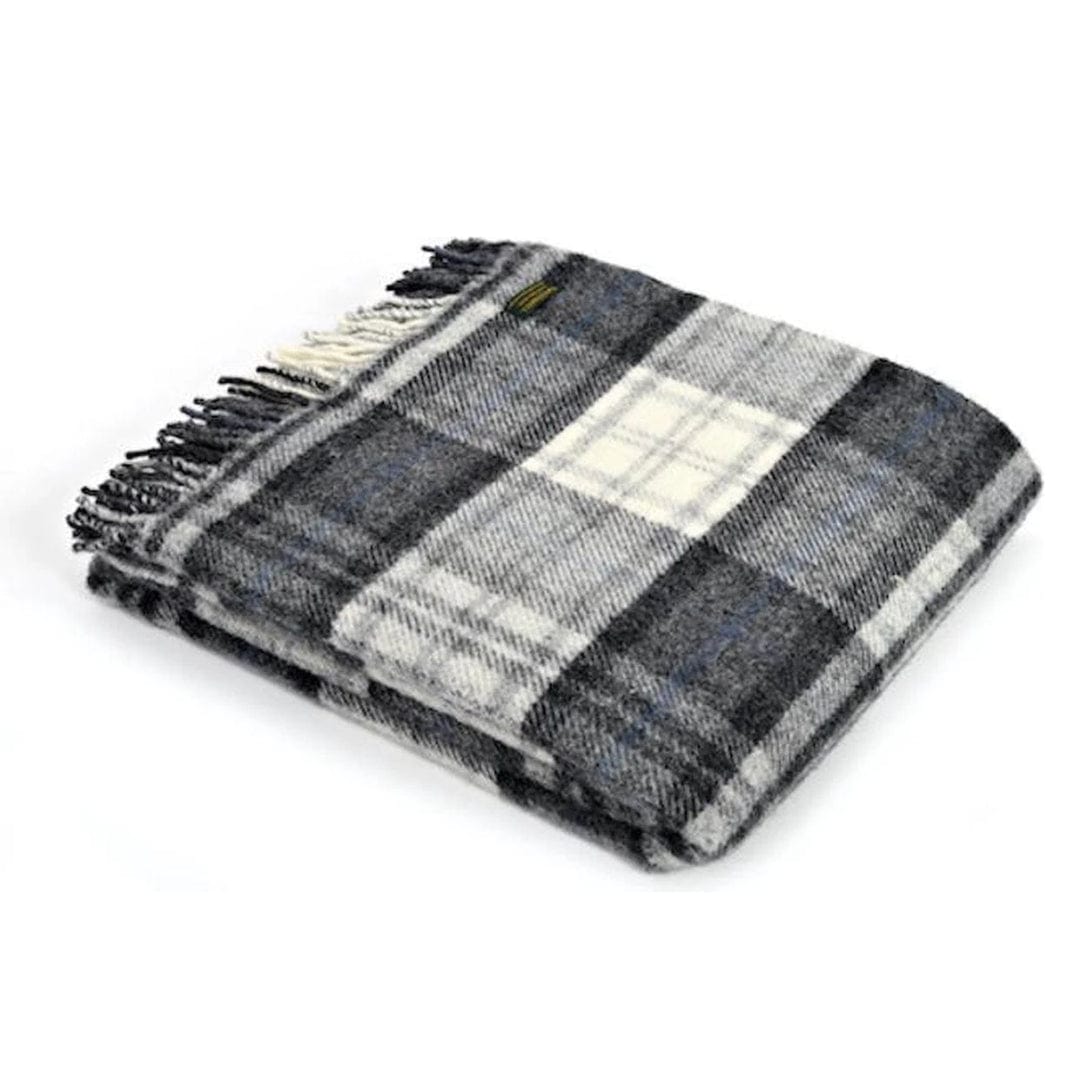 Mood_Company Plaid Tartan Cottage Grijs - 150x183 - Nieuw Wol - Tweedmill UK