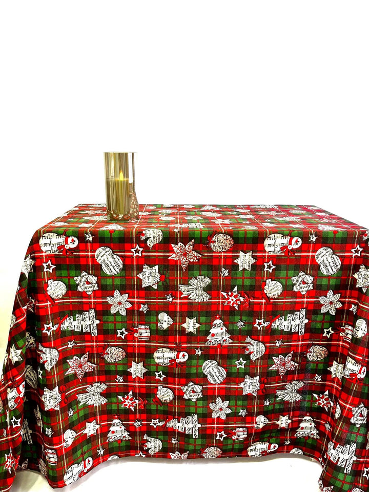 Mood_Company Tartan Servetten Kerst Rood (40x40cm) 2 stuks!