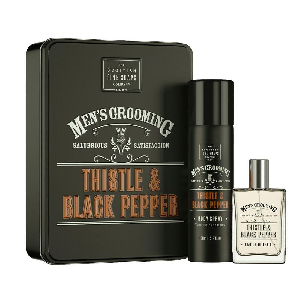 Mood_Company Thistle & Black Pepper Fragrance Duo Gift Set