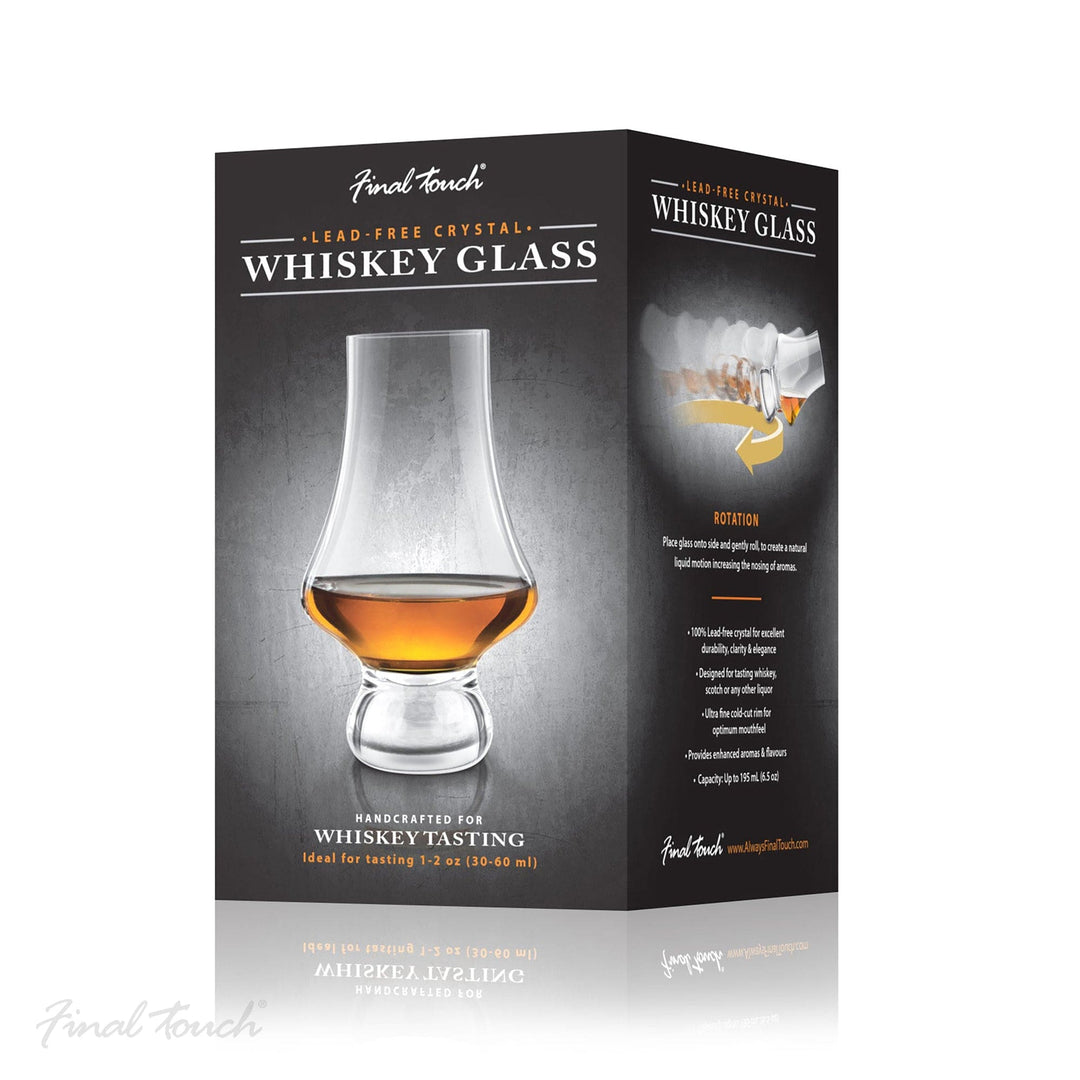 Mood_Company Whiskyglas - 195ml - Loodvrij kristal - Handgemaakt - Final Touch