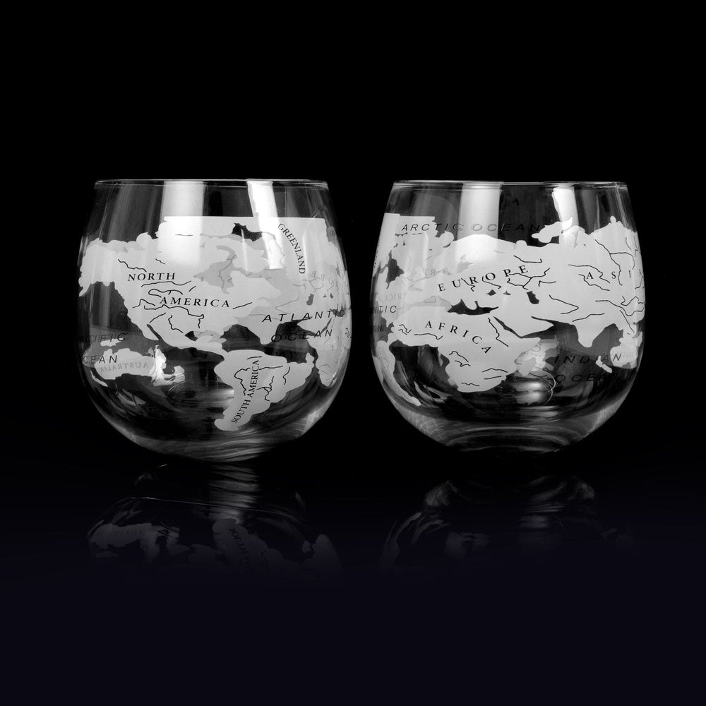 Mood_Company Whiskyglas Globe Rockers set van 2 - 300ml - Original Products