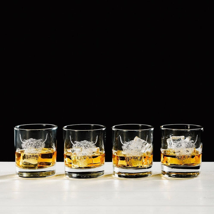 Mood_Company Whiskyglazen 4x Schotse Hooglander