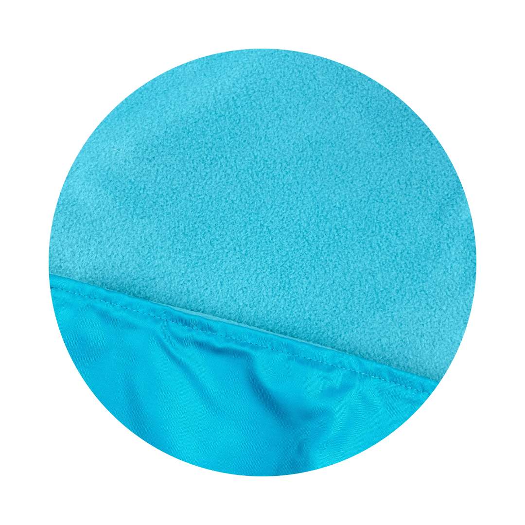 MoodCompanyNL - Picknickkleed Leisure Regenboog - Fleece - Waterdicht - 137x137cm - Tweedmill - 5060567822960