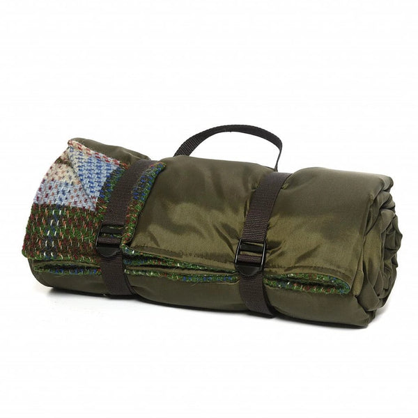 Picknickkleed Op goed geluk - Gerecycled Wol - Waterdicht - 145x145cm - Tweedmill by MoodCompanyNL