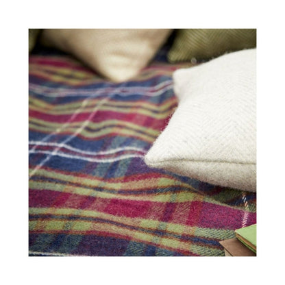 MoodCompanyNL - Picknickkleed Polo Tartan Morello - Wol - Waterdicht - 145x183cm - Tweedmill - 5060958301050