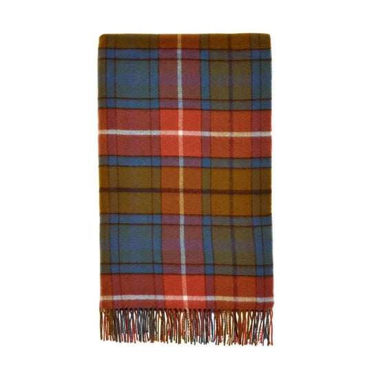 Mood Company - Plaid Tartan Antique Buchanan - Merino Lamswol - 140x185 - Bronte by Moon Scotland - 5057900079167