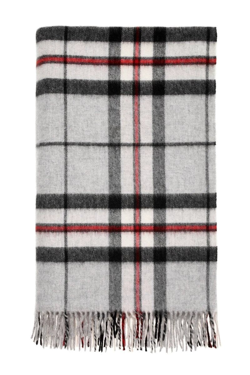 Plaid Tartan Grey Tompson - Merino Lamswol - 140x185 - Bronte by Moon Scotland by MoodCompanyNL