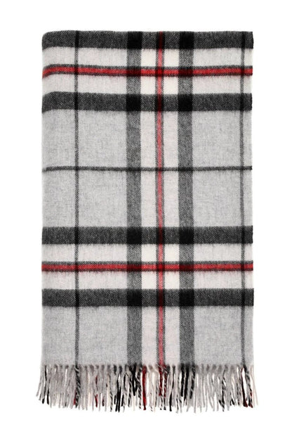 Plaid Tartan Grey Tompson - Merino Lamswol - 140x185 - Bronte by Moon Scotland by MoodCompanyNL