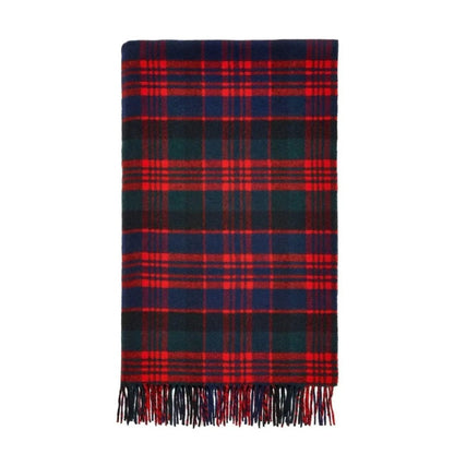 Mood Company - Plaid Tartan MacDonald - Merino Lamswol - 140x185 - Bronte by Moon Scotland - 6095634285200