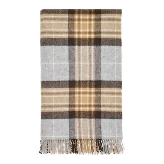 Mood Company - Plaid Tartan McKellar - Merino Lamswol - 140x185 - Bronte by Moon Scotland - 5057900077996
