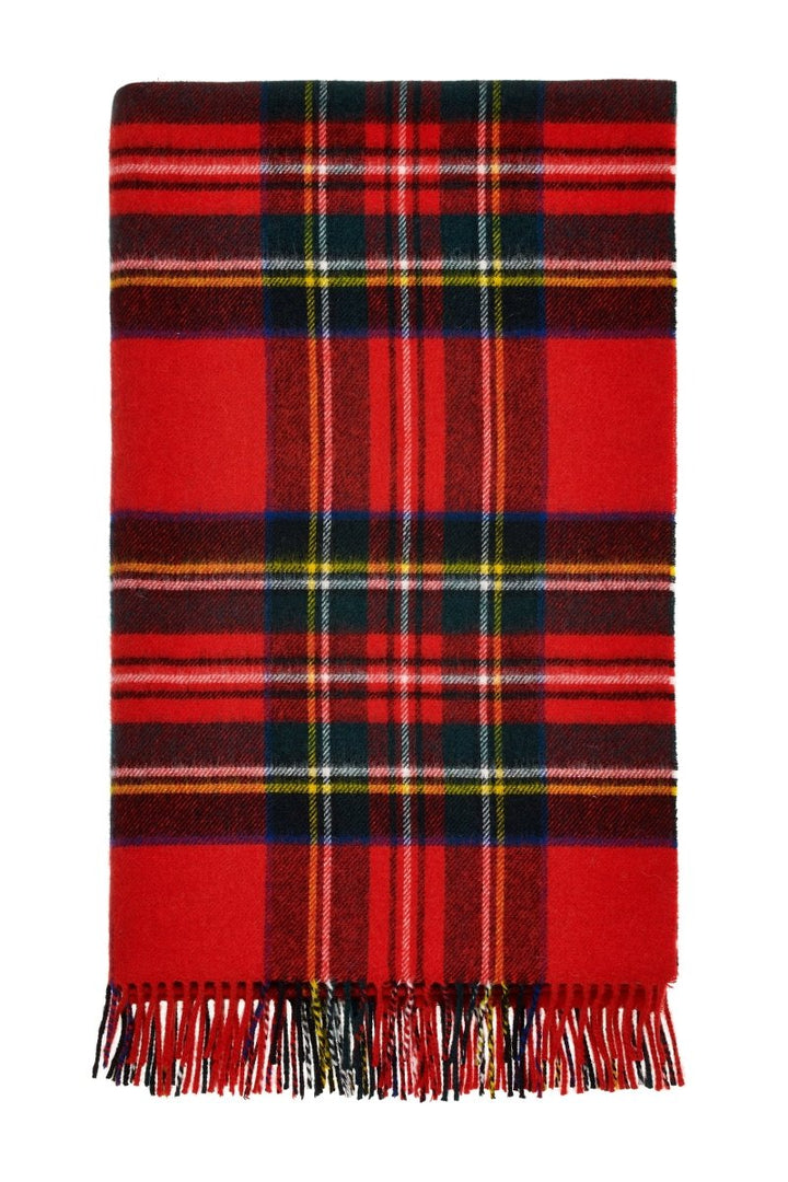 Mood Company - Plaid Tartan Royal Stewart - Merino Lamswol - 140x185 - Bronte by Moon Scotland - 6095632457470