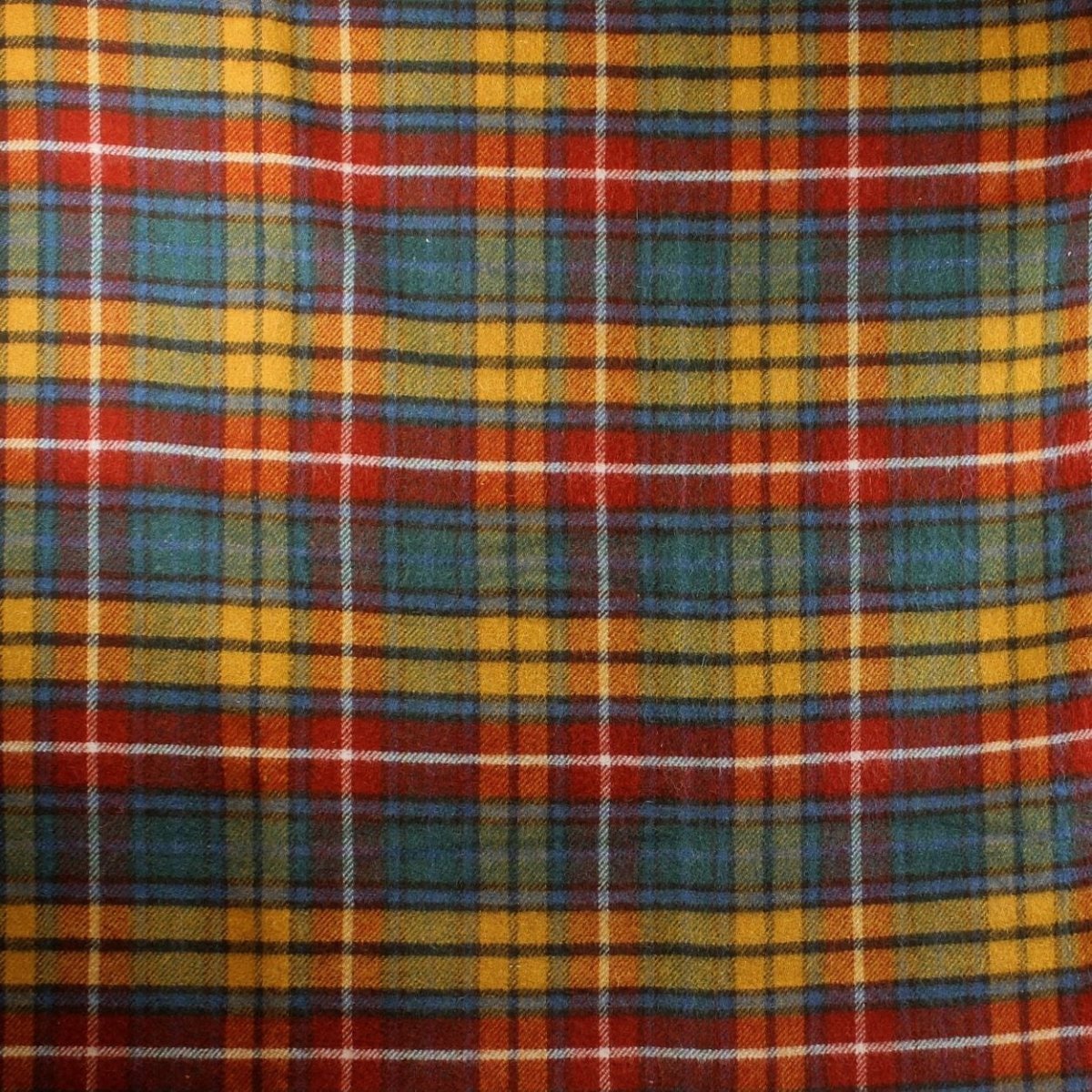 MoodCompanyNL - Plaid zonder franje Tartan Antique Buchanan - 150x200 - Nieuw Wol - Tweedmill UK - 5060674574585