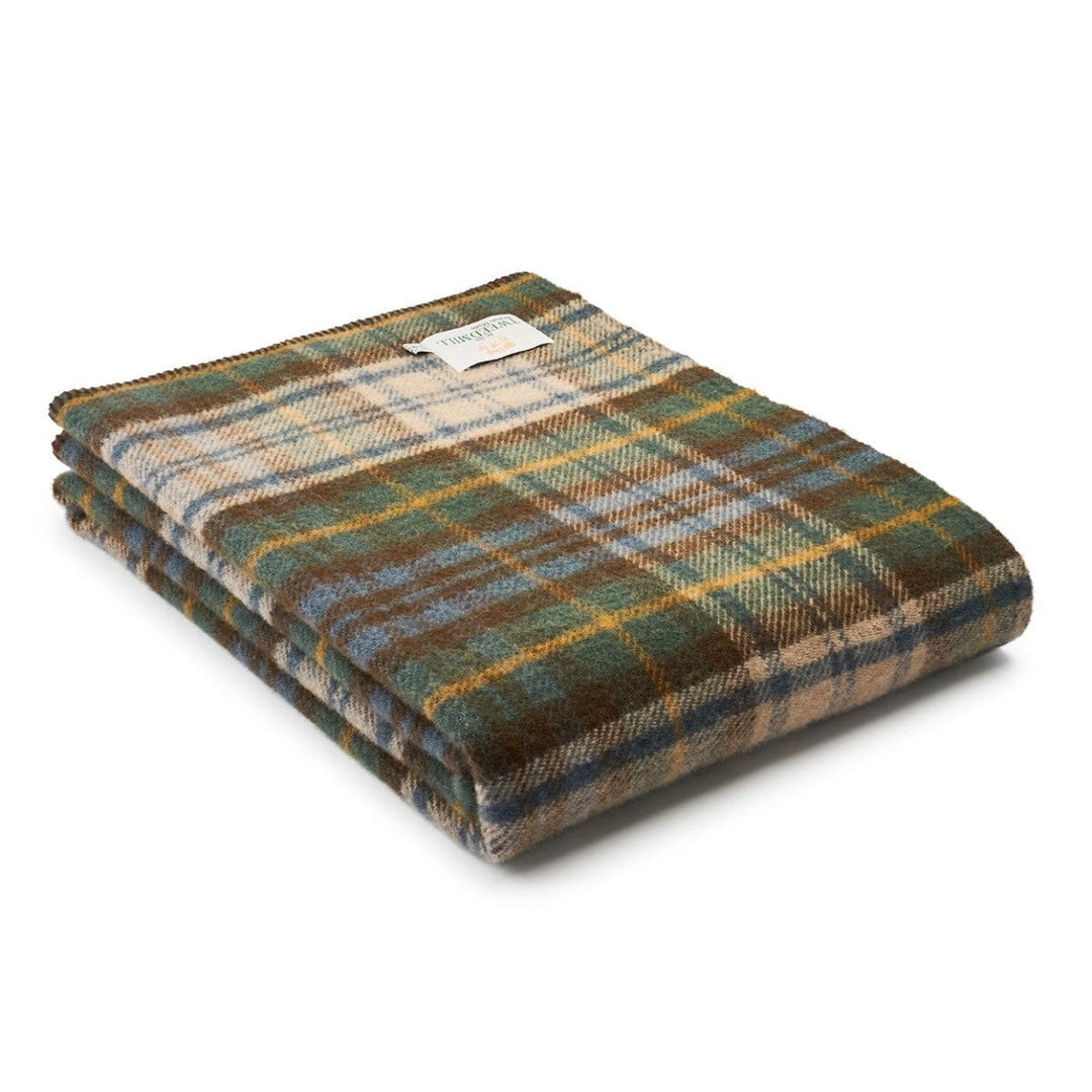 MoodCompanyNL - Plaid zonder franje Tartan Antique Dress Gordon - 150x200 - Nieuw Wol - Tweedmill UK - 5060958305560