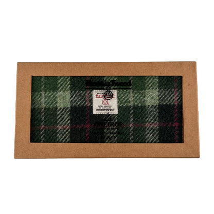 MoodCompanyNL - Portemonnee Groen Tartan & Leer | Compact & Klassiek | Das Impex - 5056703020734