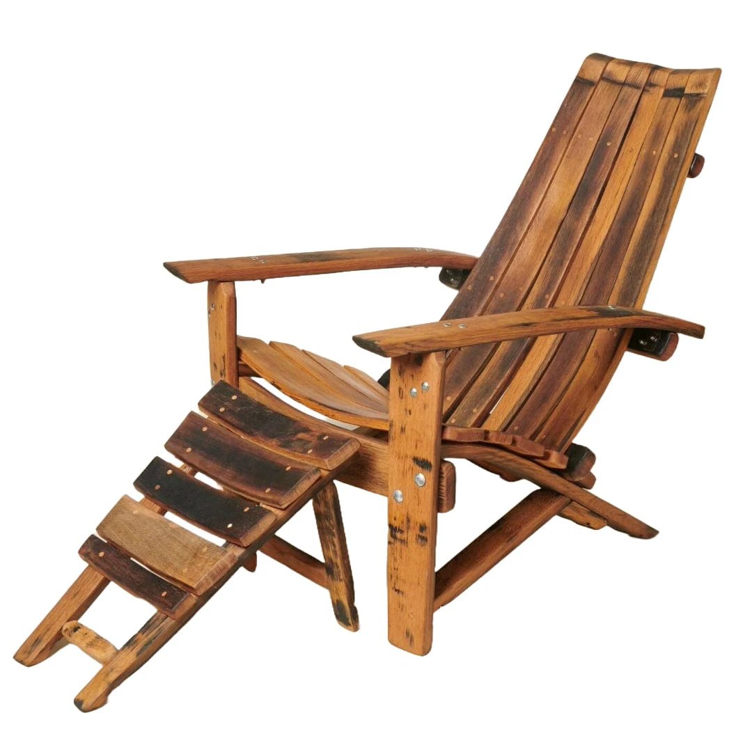 PRE ORDER Adirondack Stoel met Voetenbank – Darach Scotland by MoodCompanyNL