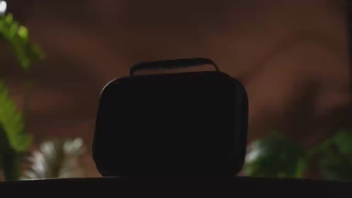 Outdoor-Set – American Oak Flask & Gläser mit Holzfuß in luxuriöser Geschenkverpackung