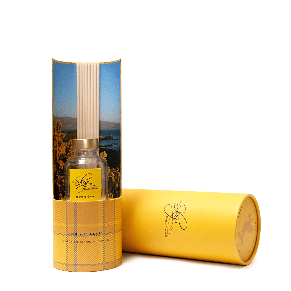 Reed Diffuser Bloesem (Highland Gorse) - 12 weken - Isle of Skye Candle by MoodCompanyNL