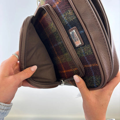 MoodCompanyNL - Reistas Tay Tartan MacLeod - Compact - 27x23x9 - Harris Tweed - Glen Appin of Scotland - 5060631378980