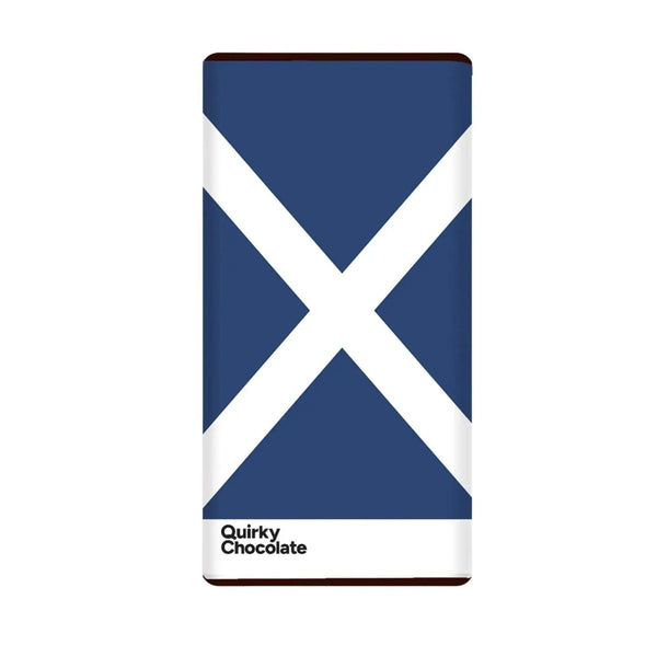 Mood Company - Salted Caramel Chocolade Scotland Flag – Melkchocolade Cadeau – Quirky Chocolate - 5060250700759