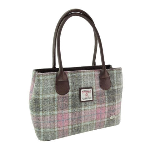 Mood Company - Schoudertas Cassley Zacht Roze Buchanan - Klassiek - Harris Tweed - Glen Appin of Scotland - 5060959027140