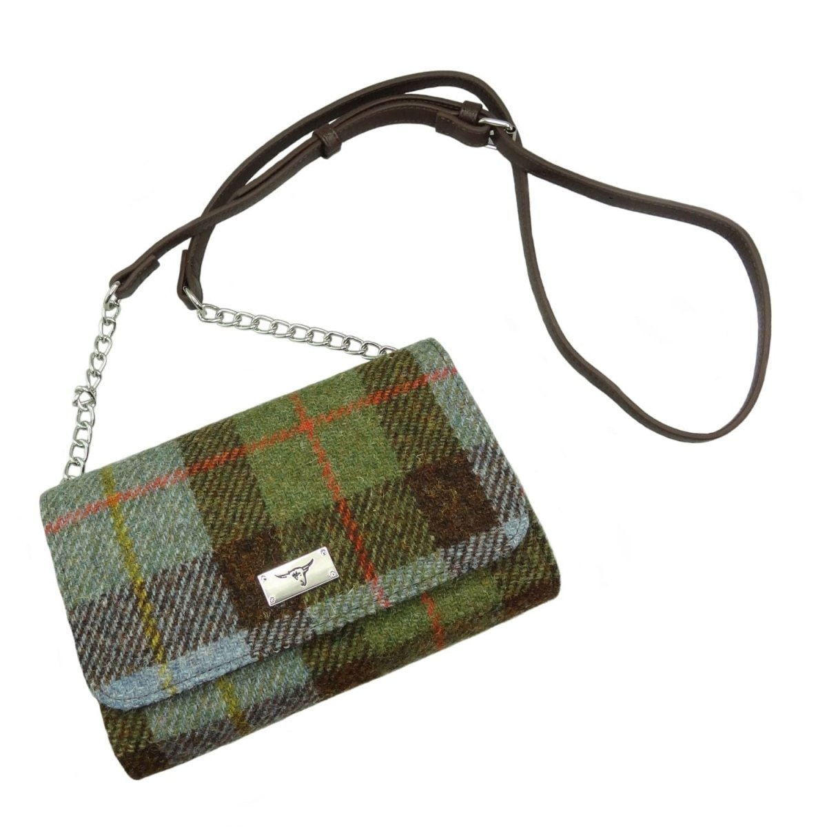 MoodCompanyNL - Schoudertas Strathy MacLeod - Portemonnee - Harris Tweed - Glen Appin of Scotland - 5061035010674