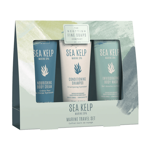 MoodCompanyNL - Sea Kelp Reisset 3x 75 ml Conditioning Shampoo, Body Wash en Body Cream - 5016365032674