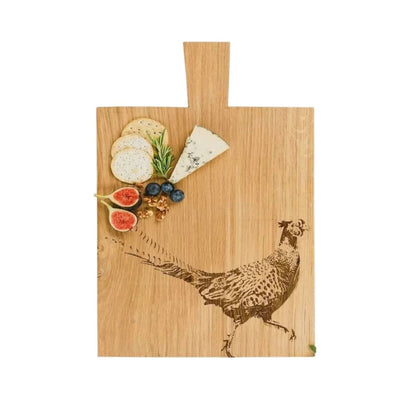 Serveerplank Fazant Medium - 35x25 - Schots Eikenhout - Scottish Made by MoodCompanyNL