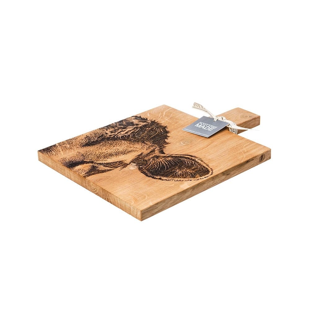 Mood Company - Serveerplank Jersey koe Medium - 35x25 - Schots Eikenhout - Scottish Made - 5060718710184