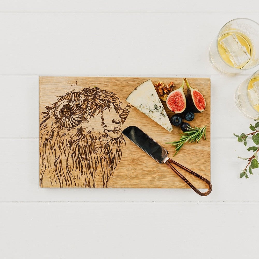 MoodCompanyNL - Serveerplank Ram - 30x20 - Schots Eikenhout - Scottish Made - 5060426289972