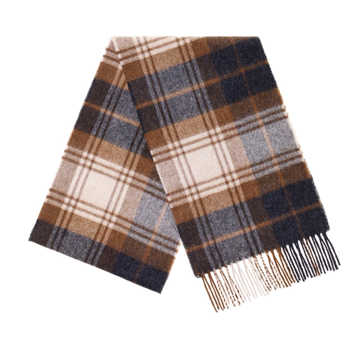 MoodCompanyNL - Sjaal Briggate Natural - Meriono Lamswol - 25 x 190 - Bronte by Moon Scotland - 6095632450488