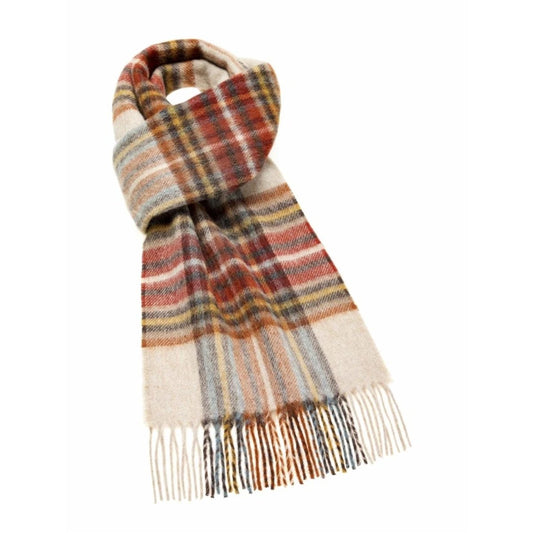 Mood Company - Sjaal Otley Rust - Meriono Lamswol - 25 x 190 - Bronte by Moon Scotland - 6095638576557